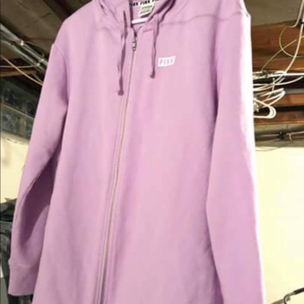 Purple Victoria’s Secret hoodie